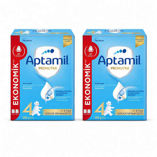 Aptamil Pronutra 4 Çocuk Devam Sütü 900 gr (2X900 gr) - Nutricia