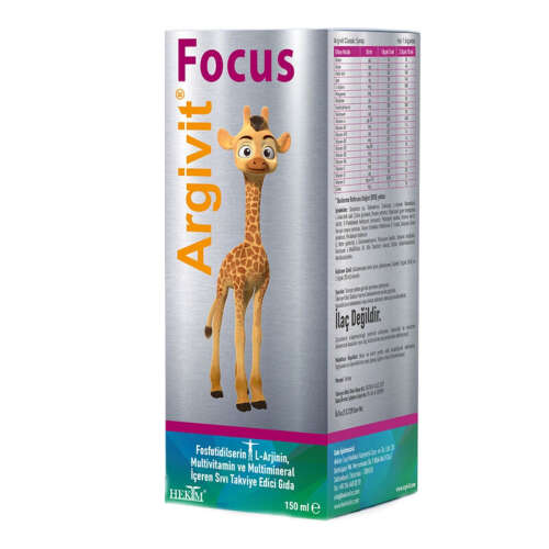 Argivit Focus Takviye Edici Gıda 150 ml - Hekim İlaç