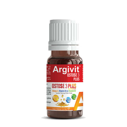 Argivit Ostosse 3 Plus 10 ml - Hekim İlaç