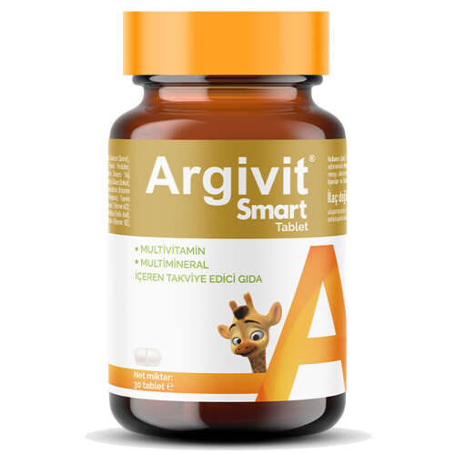 Argivit Smart Tablet 30 Tablet - Hekim İlaç