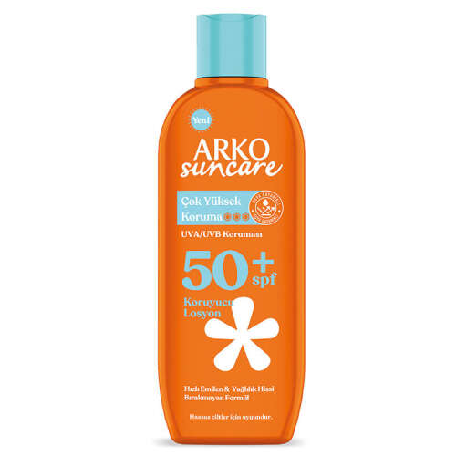 Arko Sun Care Spf 50 Güneş Koruyucu Losyon 200 ml - Arko Nem