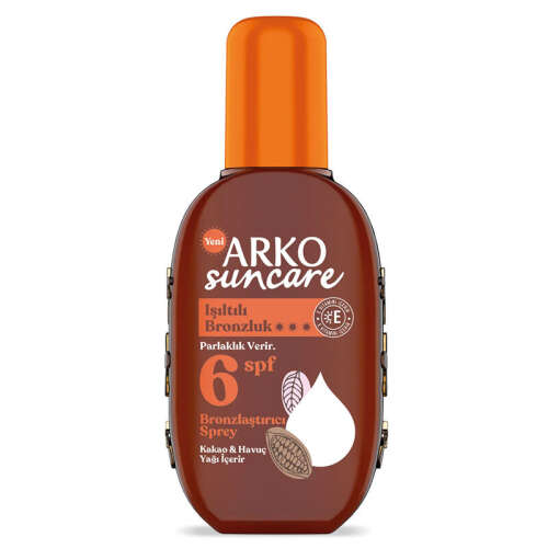 Arko Sun Care Spf 6 Bronzlaştırıcı Sprey 220 ml - 1