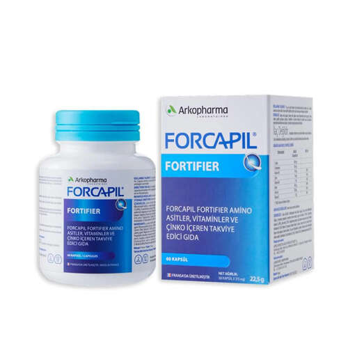Arkopharma Forcapil Fortifier Çinko İçeren Takviye Edic Gıda 60 Kapsül - Arkopharma