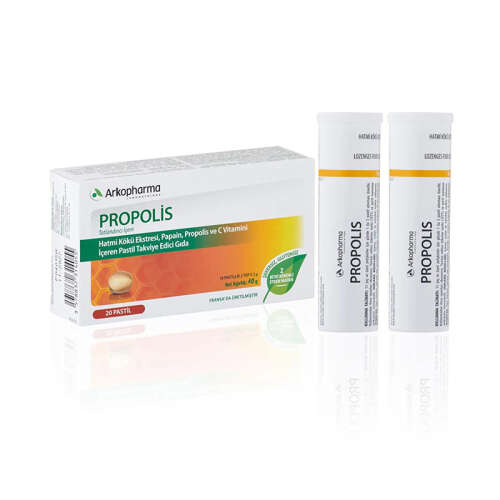 Arkopharma Propolis İçeren Pastil Takviye Edici Gıda 40 gr - Arkopharma