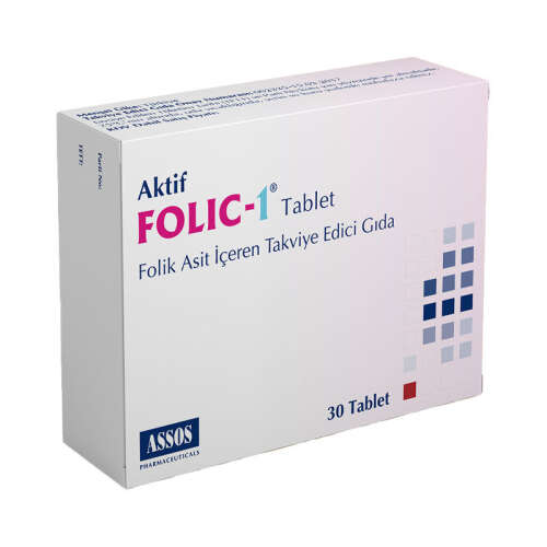 Folic-1 30 Tablet - Assos İlaç