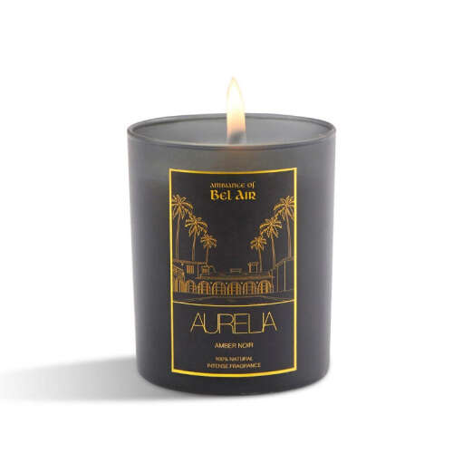 Aurelia Geneve Home Ambiance Amber Kokulu Mum 180 gr - Aurelia Geneve