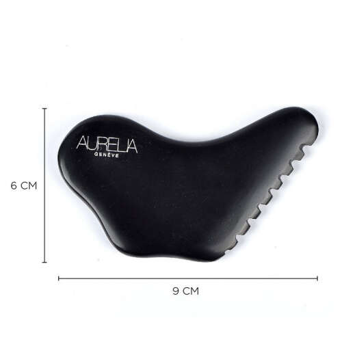 Aurelia Geneve Kelebek Gua Sha Taşı - Siyah Bien - 3