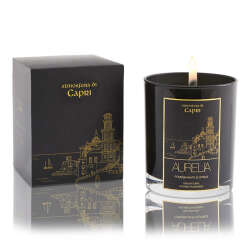 Aurelia Geneve Nar ve Limon Kokulu Mum 180 gr- Siyah - 2