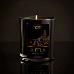 Aurelia Geneve Nar ve Limon Kokulu Mum 180 gr- Siyah - 3