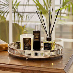 Aurelia Geneve Nar ve Limon Kokulu Mum 180 gr- Transparan - 5