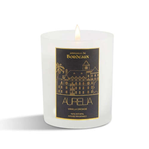 Aurelia Geneve Vanilya ve Orkide Kokulu Mum - Aurelia Geneve