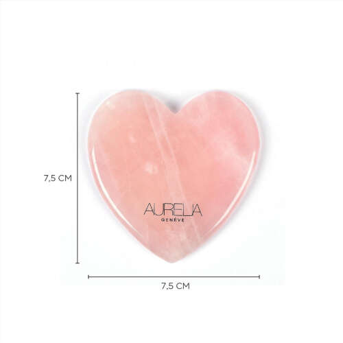 Aurelia Geneve Yassı Kalp Şekilli Gua Sha Taşı - 3