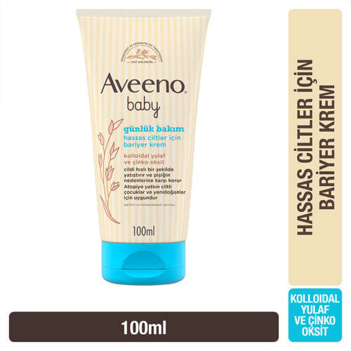 Aveeno Baby Hassas Ciltler İçin Bariyer Krem 100 ml - 2