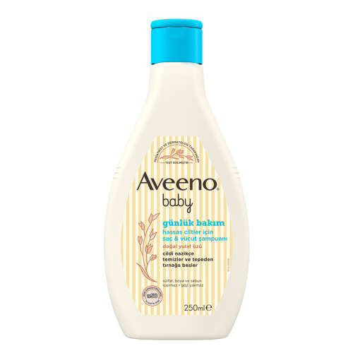 Aveeno Baby Saç ve Vücut Şampuanı 250 ml - 1