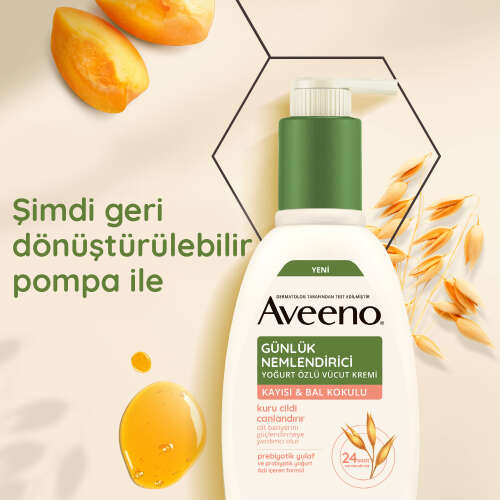 Aveeno Günlük Nemlendirici Vücut Kremi 300 ml - 3