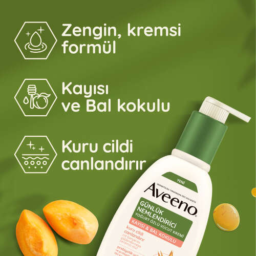 Aveeno Günlük Nemlendirici Vücut Kremi 300 ml - 4