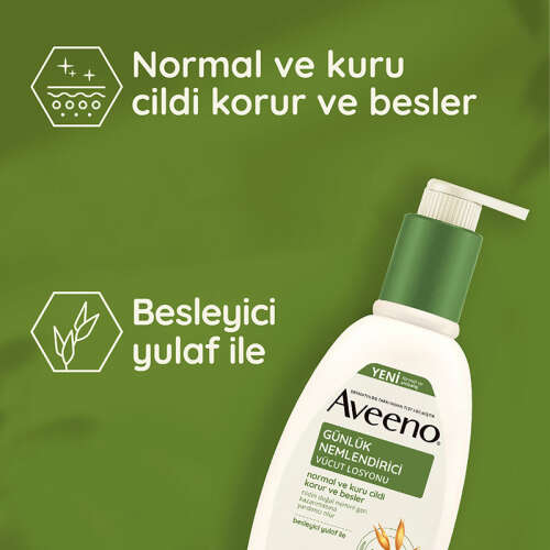 Aveeno Günlük Nemlendirici Vücut Losyonu 300 ml - 6