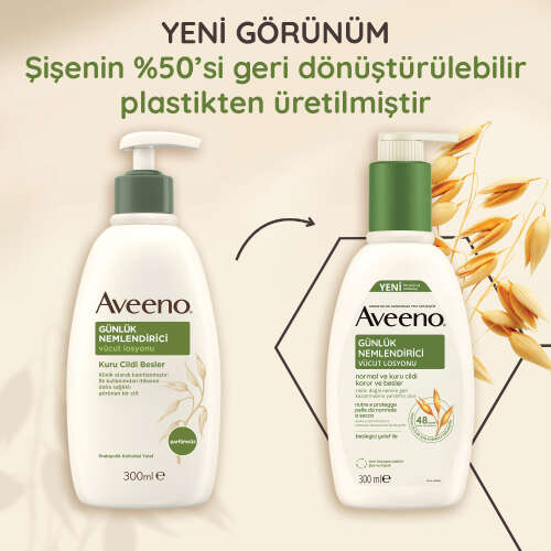 Aveeno Günlük Nemlendirici Vücut Losyonu 300 ml - 4