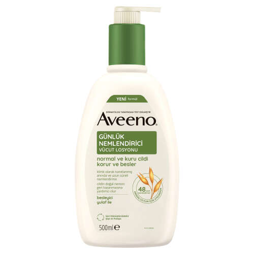 Aveeno Günlük Nemlendirici Vücut Losyonu 500 ml - Aveeno