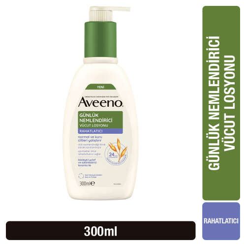 Aveeno Lavantalı Günlük Nemlendirici Vücut Losyonu 300 ml - 3