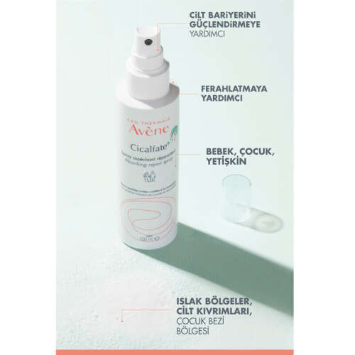 Avene Cicalfate+ Hassas ve Yıpranmış Ciltler için Bakım Spreyi 100 ml - 5