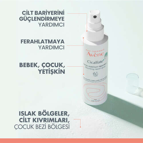 Avene Cicalfate+ Hassas ve Yıpranmış Ciltler için Bakım Spreyi 100 ml - 3