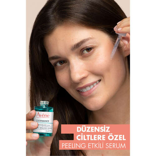 Avene Cleanance Peeling Etkili Laktik Asit ve Süksinik Asit İçeren AHA Serum 30 ml - 5