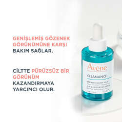 Avene Cleanance Peeling Etkili Laktik Asit ve Süksinik Asit İçeren AHA Serum 30 ml - 4