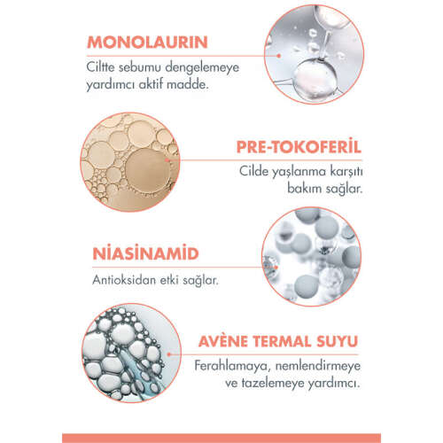 Avene Cleanance Aqua Gel Matlaştırıcı ve Gözenek Sıkılaştırıcı Nemlendirici Jel Krem 50 ml - 2