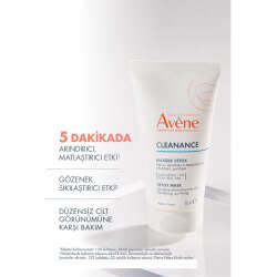 Avene Cleanance Yağlı ve Akneye Eğilimli Ciltler için Matlaştırıcı ve Arındırıcı Kil Maskesi 50 ml - 4