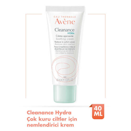 Avene Cleanance Hydra Yıpranmış ve Kuru Ciltler için Yoğun Bakım Kremi 40 ml - 2