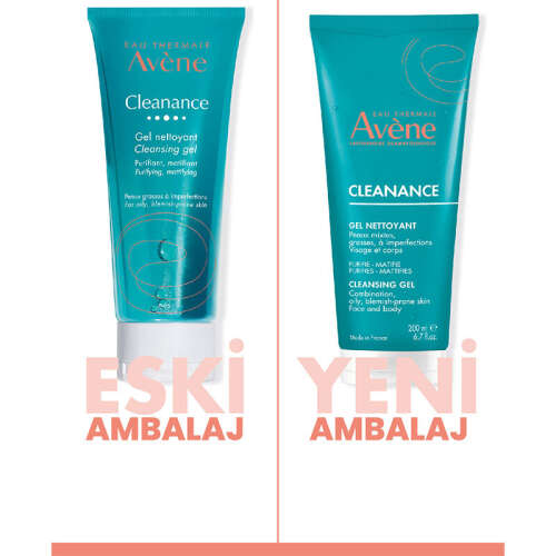 Avene Cleanance Karma ve Yağlı Ciltler İçin Temizleme Jeli 200 ml - 6