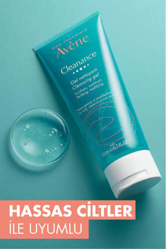 Avene Cleanance Karma ve Yağlı Ciltler İçin Temizleme Jeli 200 ml - 5