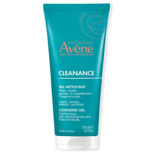 Avene Cleanance Yağlı ve Akneye Eğilimli Ciltler için Matlaştırıcı Yüz Temizleme Jeli 200 ml - Avene