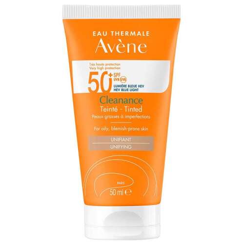 Avene Cleanance SPF 50+ Yağlı ve Akneye Eğilimli Ciltler İçin Renkli Güneş Kremi 50 ml - Avene