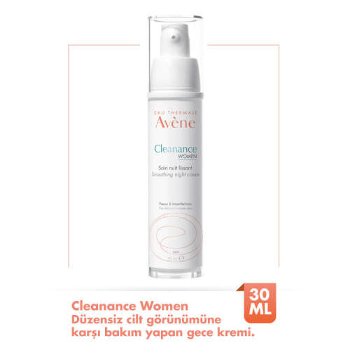 Avene Cleanance Woman Düzensiz Ciltler İçin Gece Bakım Kremi 30 ml - 2