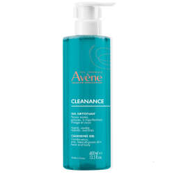 Avene Cleanance Yağlı ve Akneye Eğilimli Ciltler için Matlaştırıcı Yüz Temizleme Jeli 400 ml - 1