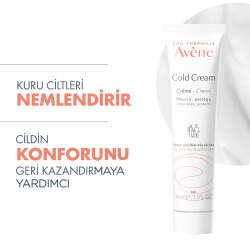 Avene Cold Cream Kuru Ciltler İçin Nemlendirici krem 40 ml - 3