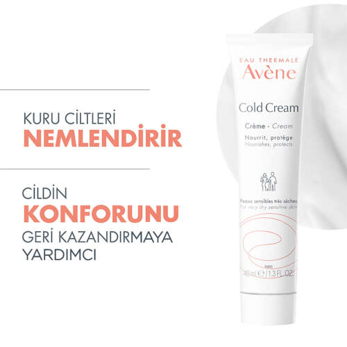 Avene Cold Cream Kuru Ciltler İçin Nemlendirici krem 40 ml - 3