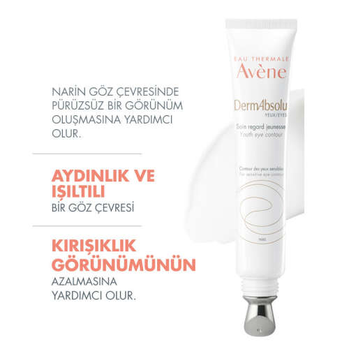 Avene DermAbsolu Canlandırıcı ve Sıkılaştırıcı Göz Bakım Kremi 15 ml - 1