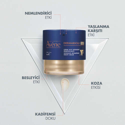 Avene DermAbsolu Gece Bakım Kremi 40 ml - 4