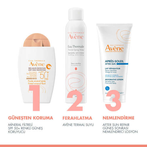 Avene Fluide Mineral Güneş Koruyucu Renkli Krem Spf50 40 ml - 6