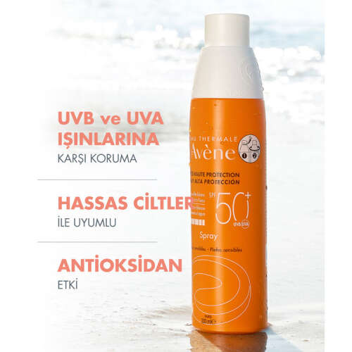 Avene Güneş Spreyi Spf50+ 200ml - 4