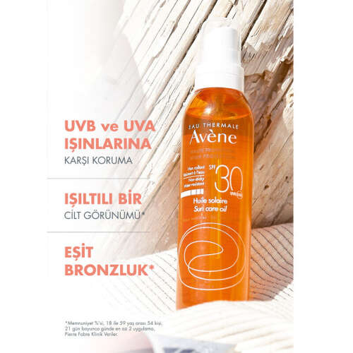 Avene Huile Solaire Spf30 Vücut Yağı 200ml - 3