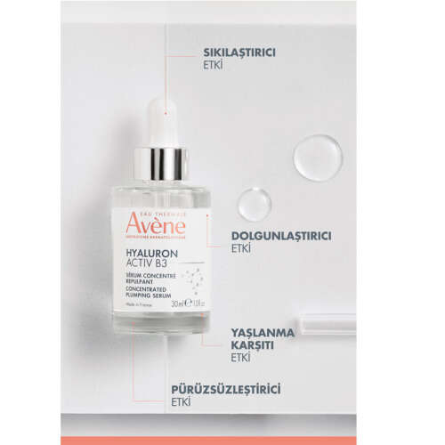 Avene Hyaluron Activ B3 Dolgunlaştırıcı Konsantre Serum 30 ml - 3
