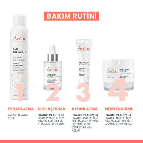 Avene Hyaluron Activ B3 Hyaluronik Asit ve Niasinamid Gece Kremi 40 ml - 5