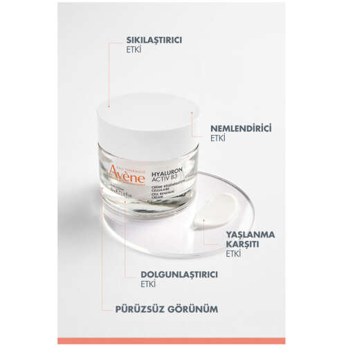 Avene Hyaluron Activ B3 Hyaluronik Asit ve Niasinamid Krem 50 ml - 4