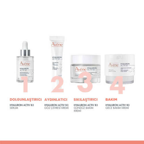 Avene Hyaluron Activ B3 Hyaluronik Asit ve Niasinamid Krem 50 ml - 6