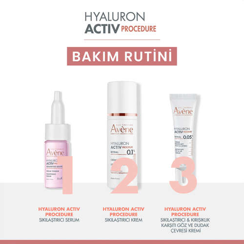 Avene Hyaluron Activ Procedure Retinal Niasinamid ve Hyaluronik Asit İçeren Krem 30 ml - 4