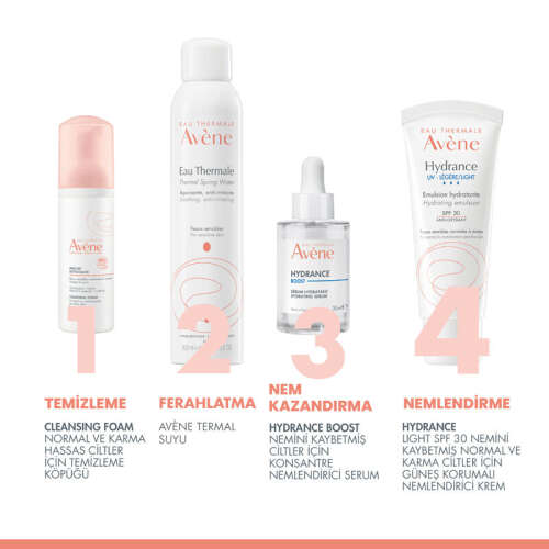 Avene Hydrance Light SPF30 Kuru ve Karma Ciltler için Güneş Korumalı Nemlendirici Krem 40 ml - 3